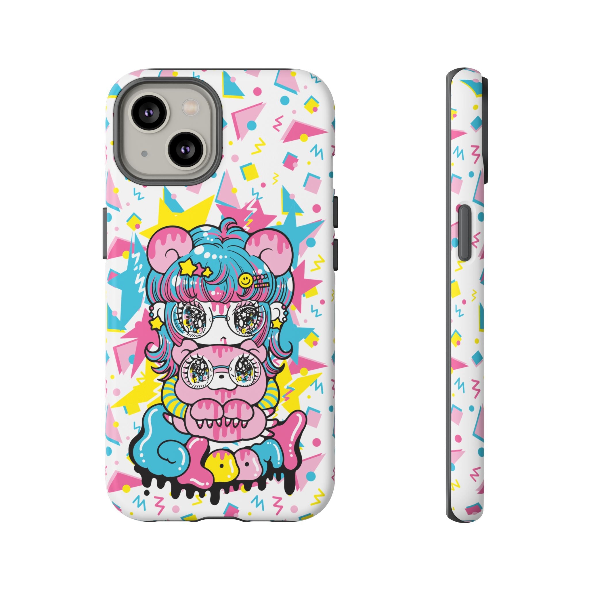 YURIE SEKIYA X GLOOMY BEAR ⭐️ FIRE GIRL PHONE CASE
